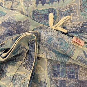 Custom Lilly Pulitzer duvet cover and flat sheet…bundle.
